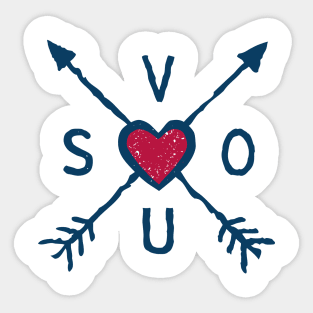 Love Vous Sticker